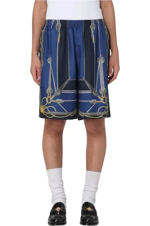 VERSACE Hombre, Pantalones cortos, Azul, Talla: M