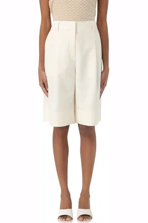 HUGO BOSS Mujer, Pantalones cortos, Blanco, Talla: XS