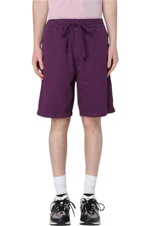 Carhartt Hombre, Pantalones cortos, Púrpura, Talla: S