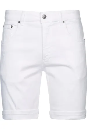Dondup Hombre, Pantalones cortos, Blanco, Talla: W36