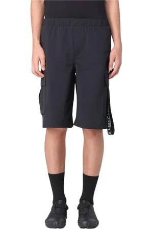 44 Label Group Hombre, Pantalones cortos, Negro, Talla: XL