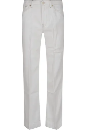 7 for all Mankind Mujer, Vaqueros, Blanco, Talla: W24