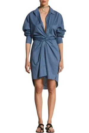 MARE DI LATTE Mujer, Vestidos, Azul, Talla: L