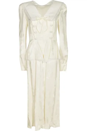 Alessandra Rich Mujer, Vestidos, Blanco, Talla: M