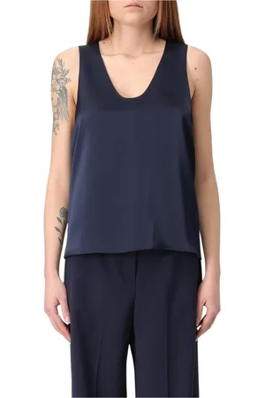 Patrizia Pepe Mujer, Camisetas, Azul, Talla: S
