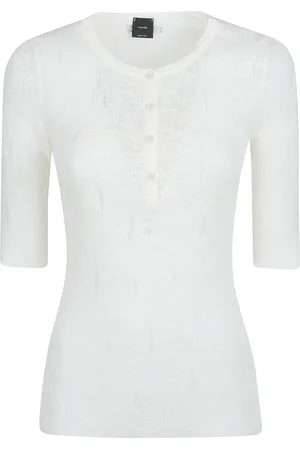 Pinko Mujer, Jerseys, Blanco, Talla: M