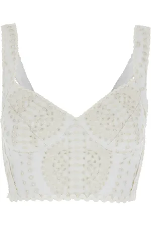 CHARO RUIZ IBIZA Mujer, Camisetas, Blanco, Talla: M