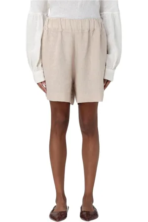 120% Lino Mujer, Pantalones cortos, , Talla: L
