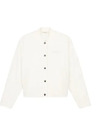 OLAF HUSSEIN Mujer, Chaquetas, Blanco, Talla: S