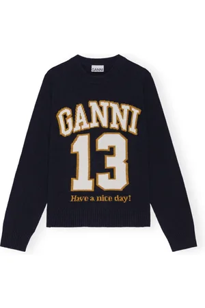 Ganni Mujer, Jerseys, Negro, Talla: M