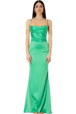 ACTUALEE Mujer, Vestidos, Verde, Talla: M