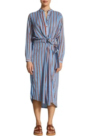 MARE DI LATTE Mujer, Vestidos, Azul, Talla: L