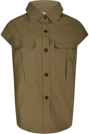 P.A.R.O.S.H. Mujer, Blusas y Camisas, Verde, Talla: S