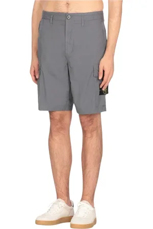Stone Island Hombre, Pantalones cortos, Azul, Talla: W33