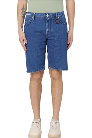 sartoria tramarossa Hombre, Pantalones cortos, Azul, Talla: W40