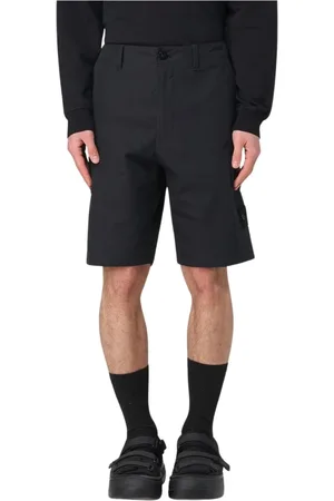 Stone Island Hombre, Pantalones cortos, Negro, Talla: W28
