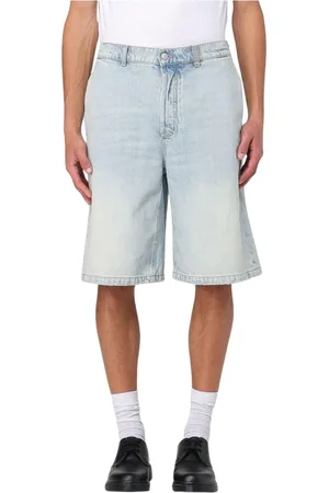 Alexander McQueen Hombre, Pantalones cortos, Azul, Talla: XL
