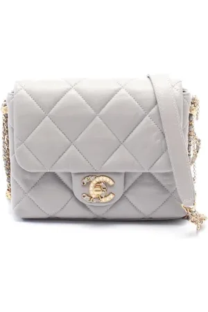 CHANEL Mujer, De segunda mano, Gris, Talla: ONE Size
