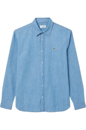 Lacoste Hombre, Camisas, Azul, Talla: L
