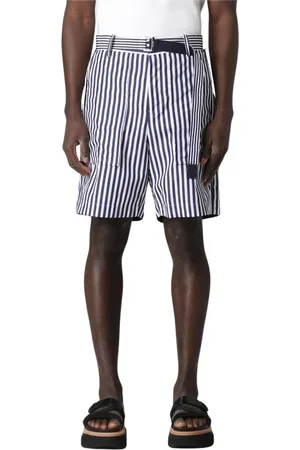 SACAI Hombre, Pantalones cortos, Azul, Talla: L