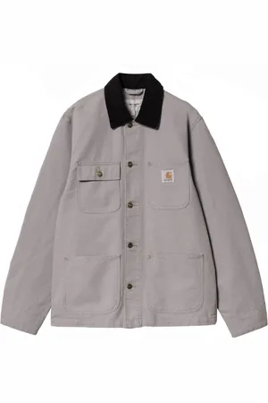 Carhartt Hombre, Chaquetas, Gris, Talla: L