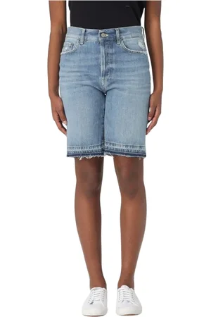 Dondup Mujer, Pantalones cortos, Azul, Talla: W25