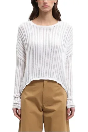MARGAUX LONNBERG Mujer, Camisetas, Blanco, Talla: XS