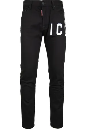 Dsquared2 Hombre, Vaqueros, Negro, Talla: XL