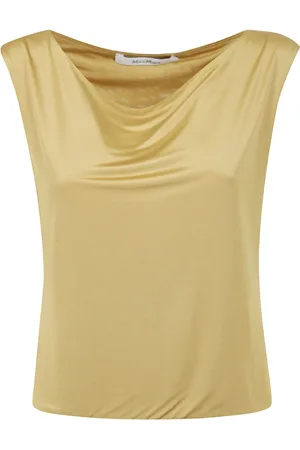 Max Mara Mujer, Camisetas, Amarillo, Talla: L