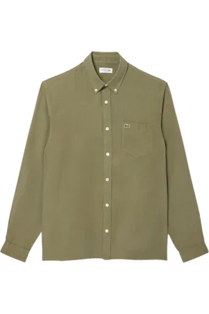 Lacoste Hombre, Camisas, Verde, Talla: 4XL