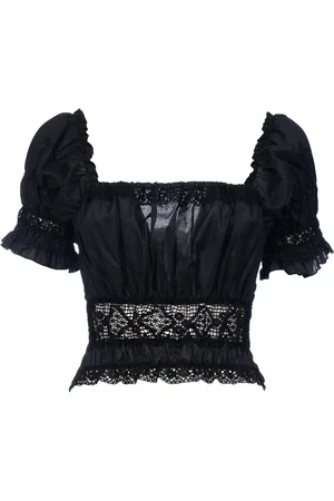 ERMANNO SCERVINO Mujer, Blusas y Camisas, Negro, Talla: M