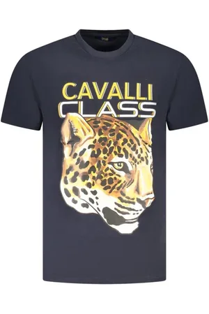 Roberto Cavalli Hombre, Camisetas, Azul, Talla: M