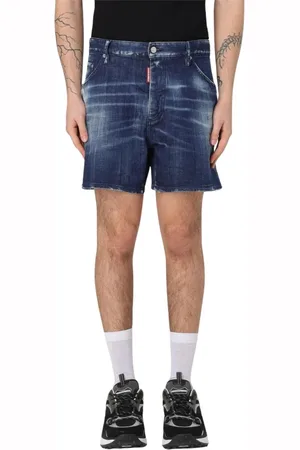 Dsquared2 Hombre, Pantalones cortos, Azul, Talla: M