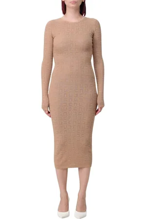 Elisabetta Franchi Mujer, Vestidos, Marrón, Talla: L