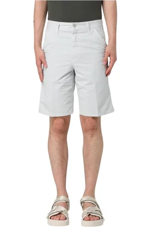 Carhartt Hombre, Pantalones cortos, Gris, Talla: W30
