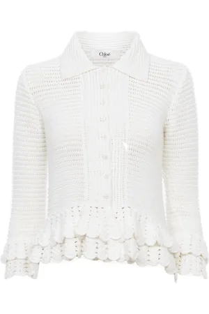 Chloé Mujer, Jerseys, Blanco, Talla: S