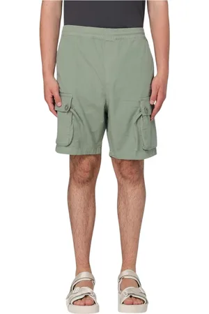 WoodWood Hombre, Pantalones cortos, Verde, Talla: M