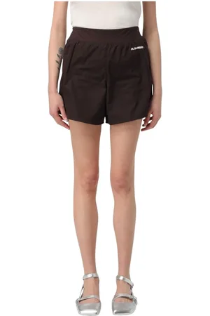 Jil Sander Mujer, Pantalones cortos, Marrón, Talla: M