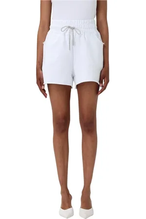 DISCLAIMER Mujer, Pantalones cortos, Blanco, Talla: L