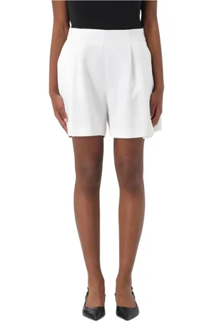 HUGO BOSS Mujer, Pantalones cortos, Blanco, Talla: L