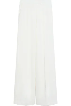 Max Mara Mujer, Pantalones, Blanco, Talla: S