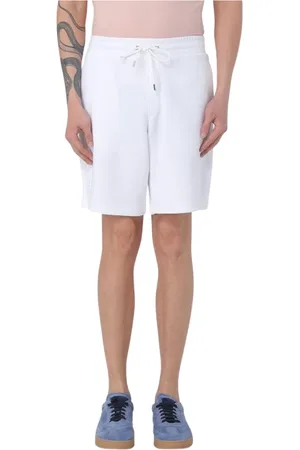 Michael Kors Hombre, Pantalones cortos, Blanco, Talla: L