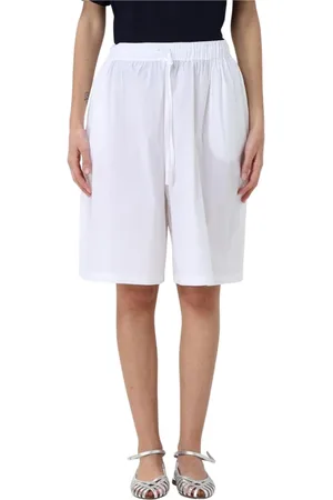 LIVIANA CONTI Mujer, Pantalones cortos, Blanco, Talla: S