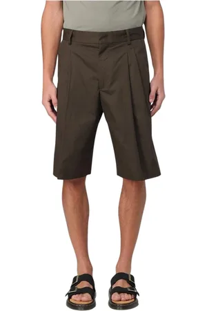Roberto Collina Hombre, Pantalones cortos, Marrón, Talla: S