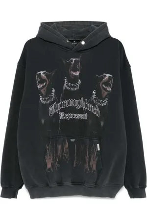 Represent Hombre, Sudaderas, Negro, Talla: L