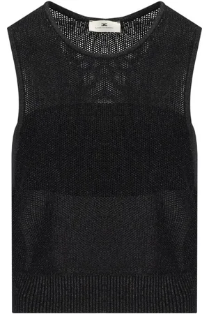 Elisabetta Franchi Mujer, Camisetas, Negro, Talla: M