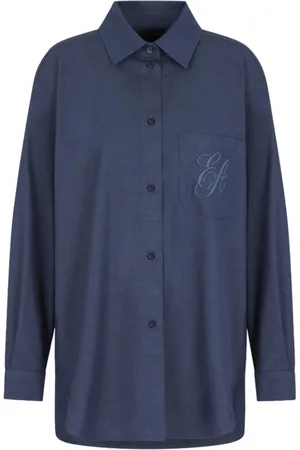 Emporio Armani Mujer, Blusas y Camisas, Azul, Talla: S