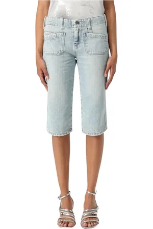 Diesel Mujer, Pantalones cortos, Azul, Talla: W27