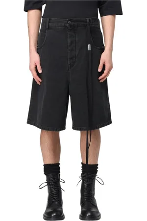 ANN DEMEULEMEESTER Hombre, Pantalones cortos, Azul, Talla: XL