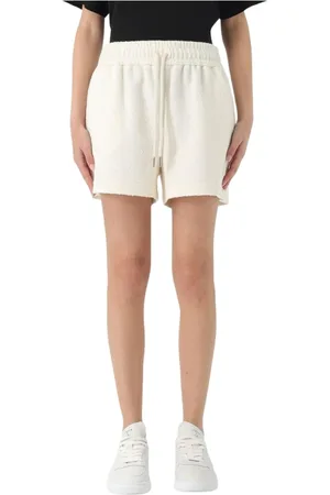Moncler Mujer, Pantalones cortos, Blanco, Talla: S